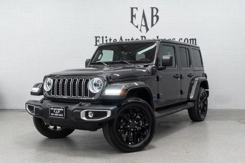 Granite Crystal Metallic Clearcoat 2025 Jeep Wrangler 4xe Sahara