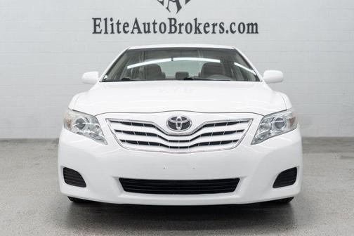 Super White 2010 Toyota Camry LE