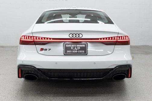 Glacier White Metallic 2022 Audi RS 7 4.0T