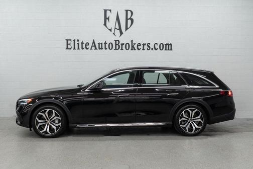 Obsidian Black Metallic 2025 Mercedes-Benz E-Class E 450 4MATIC All-Terrain