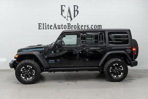 Black Clearcoat 2025 Jeep Wrangler 4xe Rubicon
