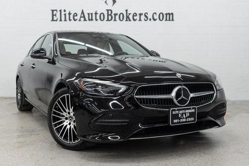 Black 2023 Mercedes-Benz C-Class C 300 4MATIC