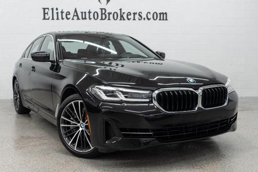 Black Sapphire Metallic 2023 BMW 540 i xDrive