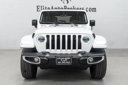 Bright White Clearcoat 2023 Jeep Wrangler 4xe Sahara