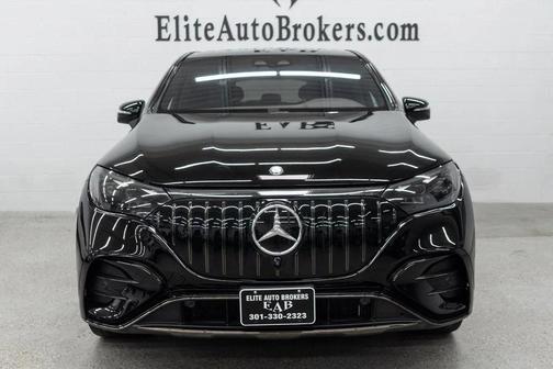 Obsidian Black Metallic 2024 Mercedes-Benz AMG EQE 4MATIC+