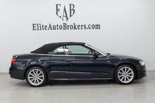 Moonlight Blue Metallic/Black Roof 2015 Audi A5 2.0T Premium Plus