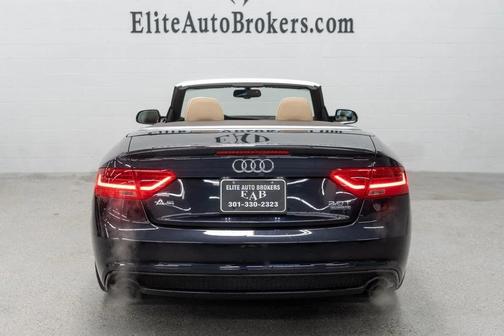 Moonlight Blue Metallic/Black Roof 2015 Audi A5 2.0T Premium Plus