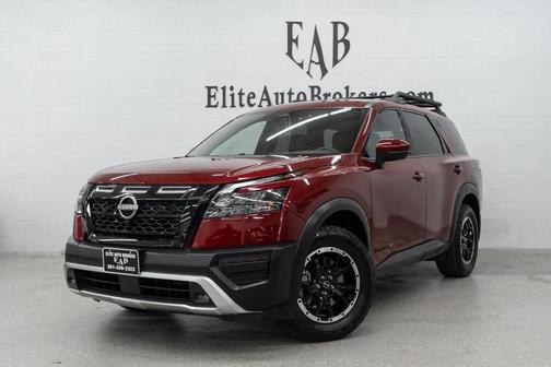 Scarlet Ember Tintcoat 2023 Nissan Pathfinder Rock Creek 4WD