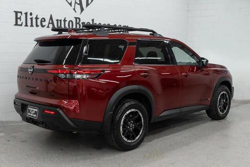Scarlet Ember Tintcoat 2023 Nissan Pathfinder Rock Creek 4WD