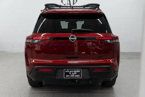 Scarlet Ember Tintcoat 2023 Nissan Pathfinder Rock Creek 4WD