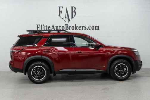 Scarlet Ember Tintcoat 2023 Nissan Pathfinder Rock Creek 4WD