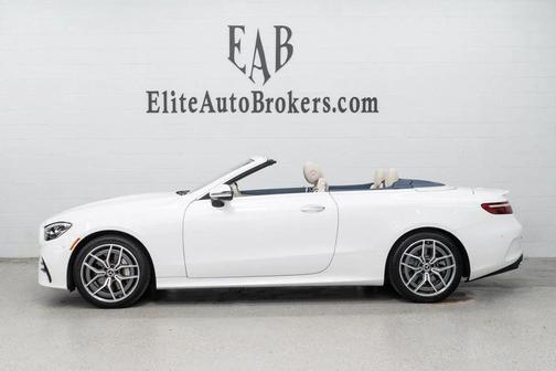 MANUFAKTUR Moonlight White Metallic 2022 Mercedes-Benz E-Class 4MATIC