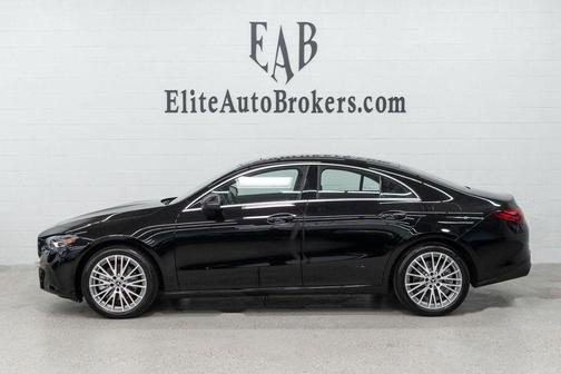 Night Black 2025 Mercedes-Benz CLA 250 4MATIC