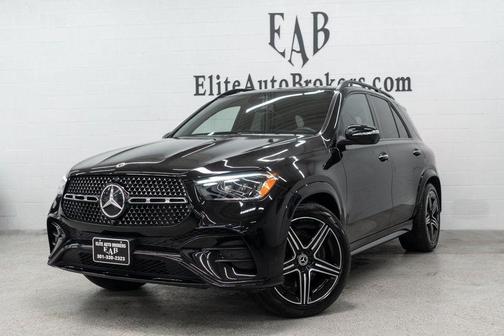 Obsidian Black Metallic 2025 Mercedes-Benz GLE 350 4MATIC