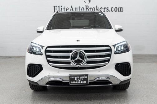 Polar White 2025 Mercedes-Benz GLS 450 4MATIC