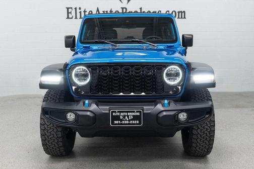 Hydro Blue Pearlcoat 2024 Jeep Wrangler 4xe Willys