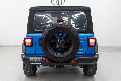 Hydro Blue Pearlcoat 2024 Jeep Wrangler 4xe Willys