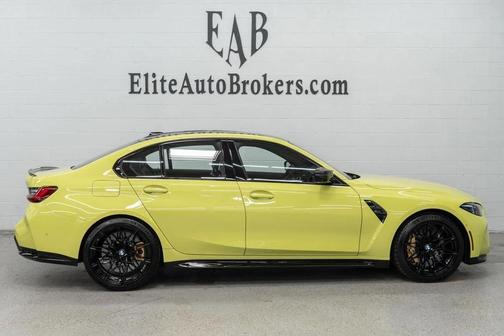 Sao Paulo Yellow 2025 BMW M3 Competition xDrive