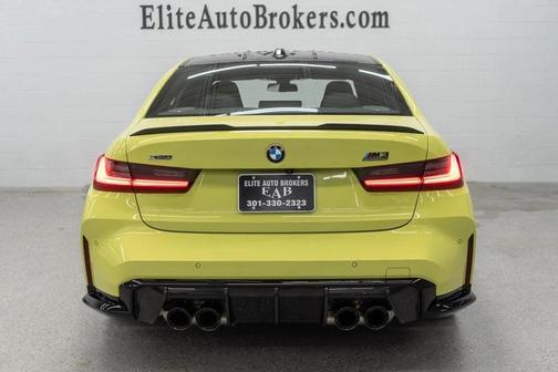 Sao Paulo Yellow 2025 BMW M3 Competition xDrive