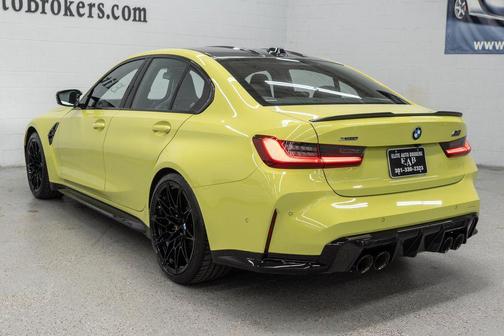 Sao Paulo Yellow 2025 BMW M3 Competition xDrive