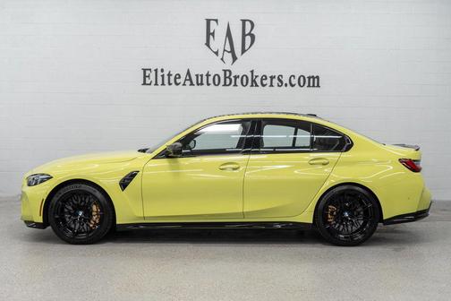 Sao Paulo Yellow 2025 BMW M3 Competition xDrive