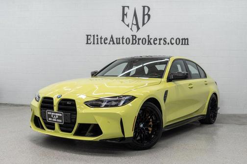 Sao Paulo Yellow 2025 BMW M3 Competition xDrive