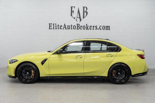 Sao Paulo Yellow 2025 BMW M3 Competition xDrive