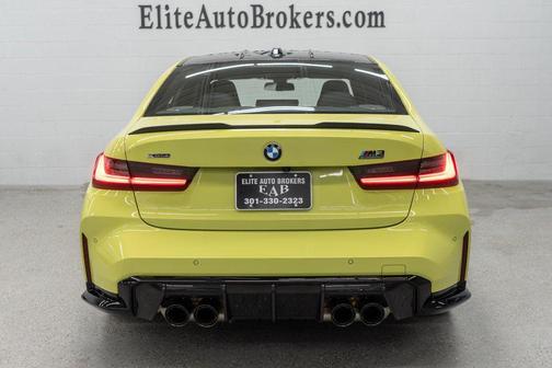 Sao Paulo Yellow 2025 BMW M3 Competition xDrive