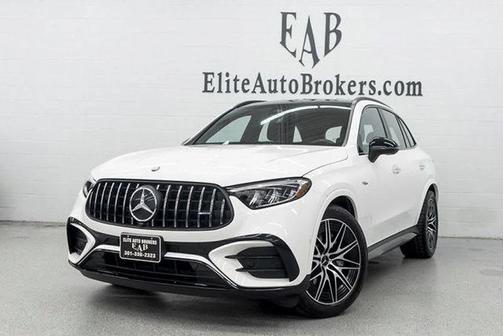 Polar White 2025 Mercedes-Benz AMG GLC 43 4MATIC SUV