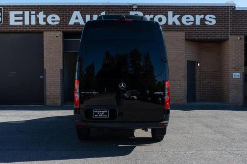 Jet Black 2025 Mercedes-Benz Sprinter 2500 Standard Roof