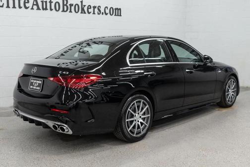 Black 2023 Mercedes-Benz AMG C 43 4MATIC