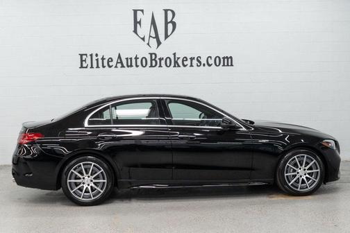 Black 2023 Mercedes-Benz AMG C 43 4MATIC