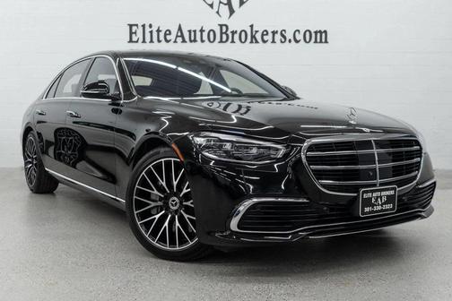 Black 2022 Mercedes-Benz S-Class 4MATIC