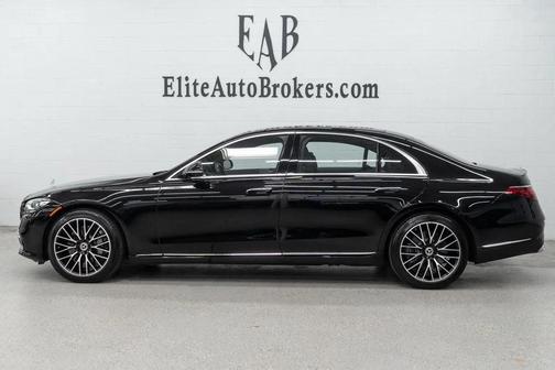 Black 2022 Mercedes-Benz S-Class 4MATIC