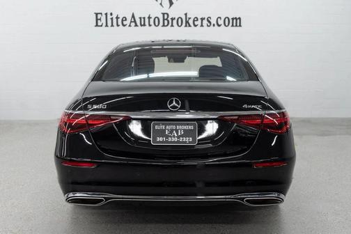 Black 2022 Mercedes-Benz S-Class 4MATIC