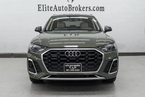 District Green Metallic 2023 Audi Q5 55 S line Premium Plus