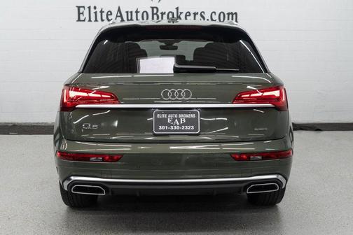 District Green Metallic 2023 Audi Q5 55 S line Premium Plus