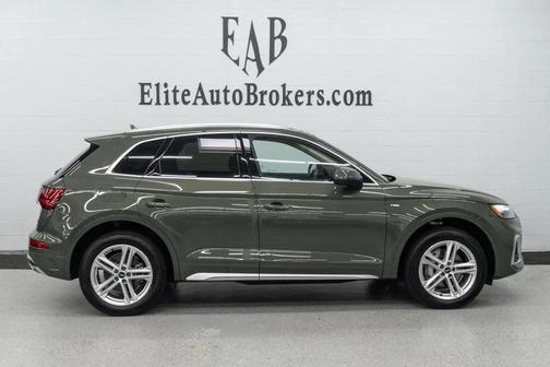 District Green Metallic 2023 Audi Q5 55 S line Premium Plus
