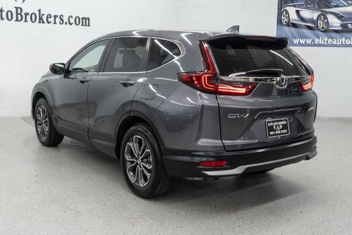 Modern Steel Metallic 2021 Honda CR-V AWD EX