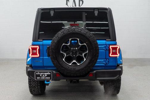 Hydro Blue Pearlcoat 2023 Jeep Wrangler 4xe Rubicon