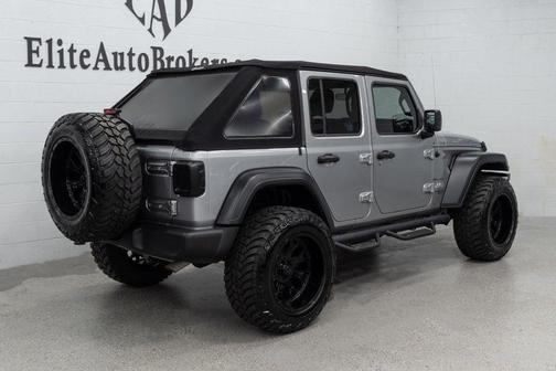Billet Silver Metallic Clearcoat 2018 Jeep Wrangler Unlimited Sport
