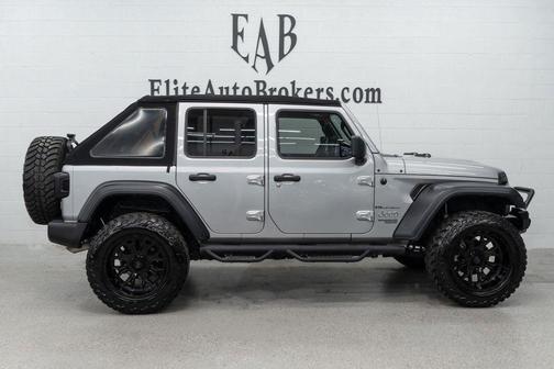 Billet Silver Metallic Clearcoat 2018 Jeep Wrangler Unlimited Sport