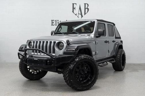 Billet Silver Metallic Clearcoat 2018 Jeep Wrangler Unlimited Sport