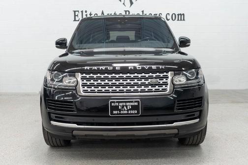 Santorini Black 2017 Land Rover Range Rover 3.0L Supercharged HSE