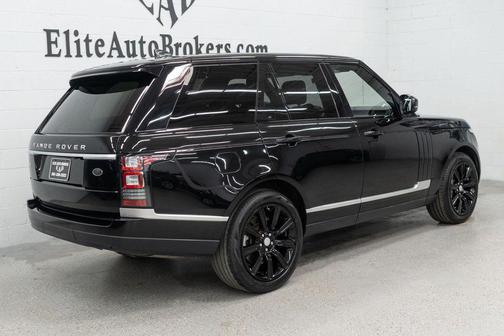 Santorini Black 2017 Land Rover Range Rover 3.0L Supercharged HSE