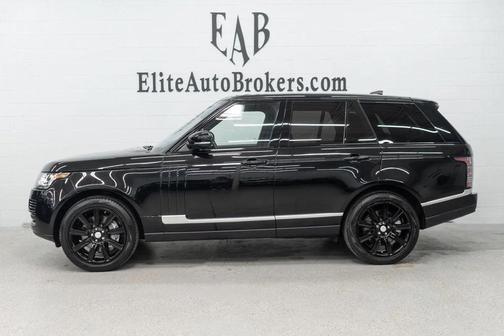 Santorini Black 2017 Land Rover Range Rover 3.0L Supercharged HSE