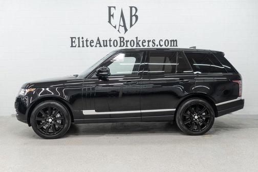 Santorini Black 2017 Land Rover Range Rover 3.0L Supercharged HSE