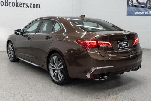 Canyon Bronze Metallic 2020 Acura TLX Technology
