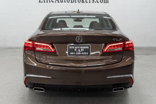 Canyon Bronze Metallic 2020 Acura TLX Technology