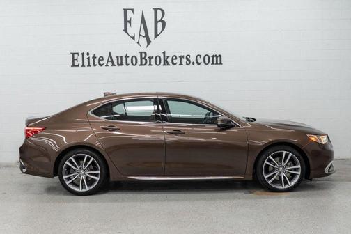 Canyon Bronze Metallic 2020 Acura TLX Technology
